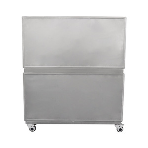 Stainless Steel Pet <b>Cage</b> Double Layer Rectangle Durable For <b>Cat</b> Dog Small Large Animals Hospital Use - Product Image 2