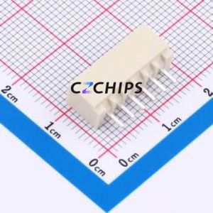 BX-HA2.54-6PZZ-GW Wire-to-Board Pin Header Through hole Component (THT),P=2.5mm Connector 1x6P 2.5mm Through Hole 6P - Product Image 2