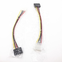 Cable de alimentación Sata Molexe IDE a Serial ATA Adaptador de corriente Cable de 4 pines a 12 pines Disco duro Sata a Esata Cable SSD de 6,9 pulgadas