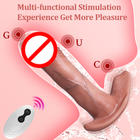 Vibrator Sexspielzeug für Frauen Tragbares Slip-Design Silikon Wasserdicht USB Aufladbar 8 Modi Starke Vibration Godes Ceintures