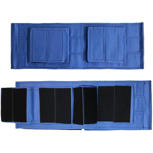 Sangles de maintien des jambes pour fauteuil roulant, vertes, réglables, pour un soutien sécurisé des jambes, utilisation manuelle sur fauteuil roulant - Product Image 3