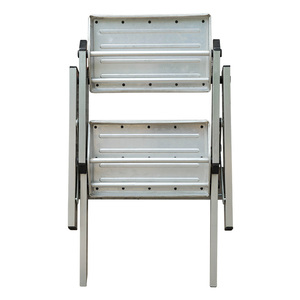 บันไดอลูมิเนียมพับได้สองชั้น แข็งแรง ทนทาน กันลื่น พกพาสะดวก - Product Image 4