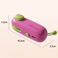 Nouvelle scelleuse manuelle portable mini avec chauffage électrique, conception flexible, scelleuse de sac en plastique écologique