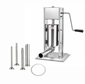 Machine à saucisses italienne manuelle 3L, nouvelle, pour chorizo et frankfurter – Facile à utiliser, en acier inoxydable <span class=keywords><strong>de</strong></span> qualité alimentaire – Offre spéciale - Product Image 1