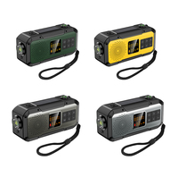 Récepteur radio pour la maison, essentiel d'urgence, fréquence Android Mini Mobile Vhf Uhf Radio Vintage avec veilleuse solaire