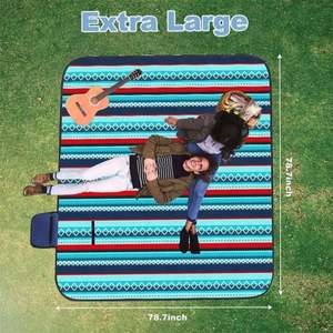 Manta de Picnic Portátil Impermeable con Logotipo Personalizado al por Mayor - Product Image 2
