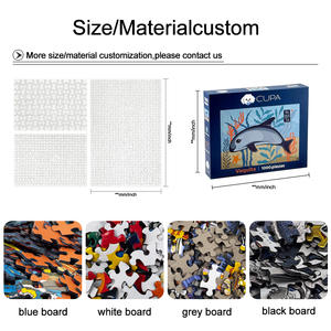 Fabricant de puzzles vérifié Service à guichet unique Impression de conception personnalisée Casse-tête 500 1000 <span class=keywords><strong>pièces</strong></span> pour adultes - Product Image 5