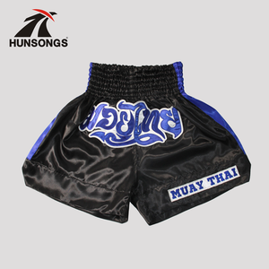 Quần short bóng rổ nam in logo tùy chỉnh 2025, thiết kế mới thời trang màu xanh dương hoặc đen, kiểu quần áo võ thuật, loại quần áo tập boxing - Product Image 6