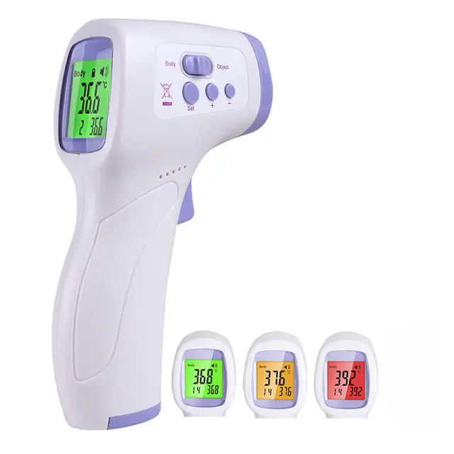 Thermomètre frontal sans contact médical pour adultes et enfants Thermomètre infrarouge numérique pour fièvre corporelle