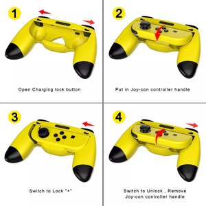 Charging Grip for <strong>Nintendo</strong> <strong>Switch</strong> and <strong>Switch</strong> OLED With Charging <strong>Cable</strong> - Product Image 3