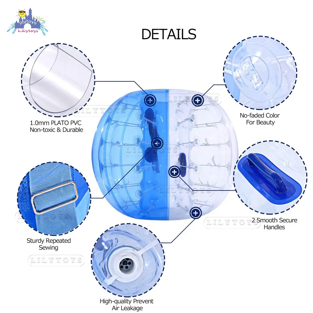 Fabriek Prijs Opblaasbare Bumper Voetbal Tpu/Pvc Zorbing Bal Family Fun Voetbal Bubble Voor Volwassenen Of Kind Outdoor Activiteit