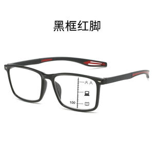 Lunettes de <span class=keywords><strong>presbytie</strong></span> multifocales progressives Anti-lumière bleue lentilles photochromiques cadre mince PC fabricants de gros directs - Product Image 4