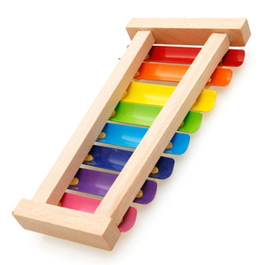 <span class=keywords><strong>Xylophone</strong></span> à 8 notes, 8 notes colorées arc-en-ciel, instrument de percussion en bois <span class=keywords><strong>chromatique</strong></span> pour enfants et tout-petits - Product Image 2