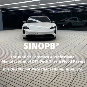 Piastrelle Moderne in PP per Esterni ad Incastro per Garage e Patio - Piastrelle in Plastica per Esterni ad Incastro - PP - Product Image 5