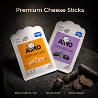 Bâtonnets de fromage 50g, biscuits cuits tranchés, durée de conservation 9 mois, non frits, riches en fibres, 0 gras trans, faible teneur en sel, vente en gros