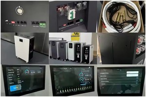 Mới đến 51.2V pin lithium ion 5A hành động Blance với màn hình thông minh được trang bị pin EV catl LiFePO4 - Product Image 6