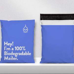 Bolsa de Correo Ecológica Personalizada de Almidón de Maíz, Biodegradable/Impermeable/Resistente a Desgarros/PBAT, Bolsa de Envío Desechable para Envíos/Entregas - Product Image 3