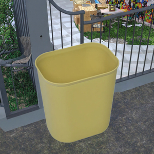 Sistema de Contenedores de <span class=keywords><strong>Basura</strong></span> Rectangulares y Cuadrados de Plástico para Cocina Comercial, Bote de <span class=keywords><strong>Basura</strong></span> Ignífugo de <span class=keywords><strong>8</strong></span> <span class=keywords><strong>Litros</strong></span> sin Tapa para Autos - Product Image 2