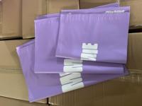 Sacs d'expédition en polyéthylène violet lavande, autocollants, imperméables, pour vêtements, produits de beauté et cadeaux