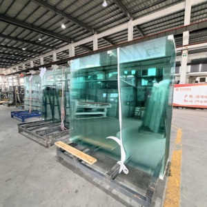 Vidrio templado transparente ordinario de 8 mm, resistente a impactos y explosiones térmicas, plano y curvo, procesable para acristalamiento arquitectónico. - Product Image 1