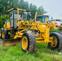 Niveleuse à moteur SEM919 d'occasion 2016 fabriquée par Shandong SEM, système hydraulique fluide pour l'entretien des autoroutes et les travaux de nivellement des terres