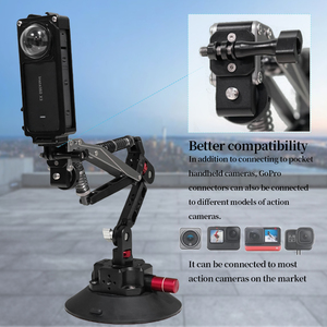 Z-trục máy ảnh xe khung hút cup núi cho DJI OSMO Túi 3 <span class=keywords><strong>Gimbal</strong></span> xe chủ ổn định xe kính chắn gió đính kèm phụ kiện - Product Image 5