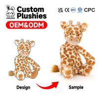 Jouets en peluche personnalisés sur le thème de l'anime, figurines de vaches et chiens, animaux en peluche faits à la main, poupées en peluche, 5/8/12/16 pièces