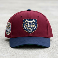 Gorra de Béisbol Ajustada de Calidad 5A, Gorra Vintage con Cierre a Presión, Bordada, Estilo Hip Hop, Gorra Deportiva de Béisbol