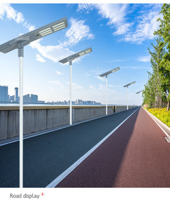 ไฟถนนพลังงานแสงอาทิตย์แบบรวมไฟ LED 200W คะแนน IP67กลางแจ้งสำหรับไฟถนนภูมิทัศน์สวน - Product Image 6