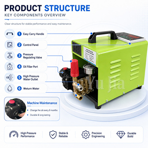 Sistema de Nebulización Portátil de Alta Presión de 4L/min, Bomba de Acero, Alcance de Atomización de 100-120m, Kit para 300-400m², Control Remoto, Refrigeración para Exteriores - Product Image 2