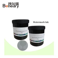 Encre de sécurité anti-contrefaçon à filigrane blanc ou noir pour impression offset et sérigraphie, pour papier de sécurité et impression de certificats, fourniture d'usine