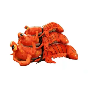 2022 new fashion custom gift manufacturer direct digital print plush toy mantis shrimp