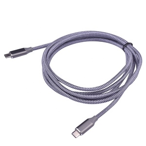 De alta velocidad trenzado de banco de potencia 1 <span class=keywords><strong>M</strong></span> 20 <span class=keywords><strong>V</strong></span>/5A los datos de tipo <span class=keywords><strong>C</strong></span> Usb 3,1 Cable - Product Image 3