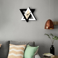 28x28cm nouvelle grande horloge murale acrylique étoile Art personnalisée maison livraison directe 2025 décoration montre pour maison livraison directe DDP