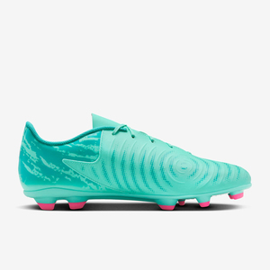 Lightweight Low Top Firm Ground Football <b>Boots</b>, Mint Green Wave Print Breathable Soccer Cleats for Training - Product Image 2