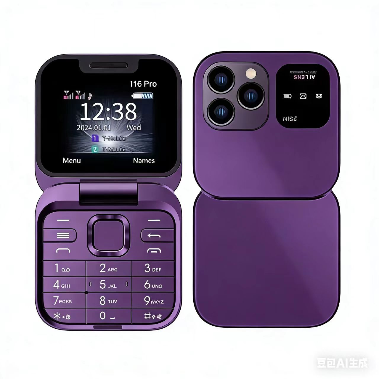 Langue étrangère transfrontalière violette