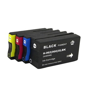 Cartouche d'encre jet d'encre couleur compatible 962XL 966XL 962 966 XL pour imprimante <span class=keywords><strong>HP</strong></span> <span class=keywords><strong>OfficeJet</strong></span> <span class=keywords><strong>Pro</strong></span> 9010 9012 <span class=keywords><strong>9013</strong></span> - Product Image 1