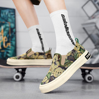 Chaussures de sport respirantes personnalisées avec logo de marque, style mocassins, pour hommes, antidérapantes, chaussures de sport, baskets