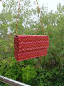 Sac à bandoulière ouvert orné de sequins et de perles, fait main, au design élégant et très demandé, pour femme, disponible en coton et nylon, prix de gros - Product Image 2