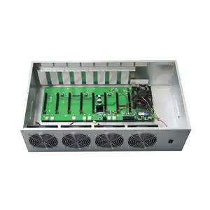 240MH/S máquina 8gpu placa-mãe B85 servidor ventilador caso chassi quadro caso rack de servidor