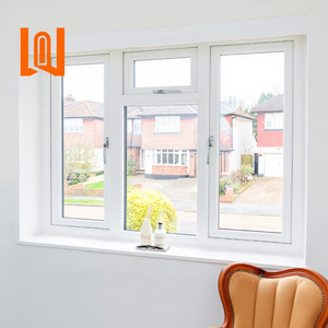 Fenêtres à battants français en profil composite moderne sur mesure, <span class=keywords><strong>double</strong></span> <span class=keywords><strong>vitrage</strong></span>, insonorisées, pour extérieur, salon, <span class=keywords><strong>PVC</strong></span> - Product Image 1