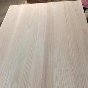 Pannello in Legno Massello di Paulownia con Giunzione a Dita 12mm 15mm 18mm 4x8 Grado AA BB Dimensioni Personalizzate per Mobili/Tavole da Surf - Product Image 1