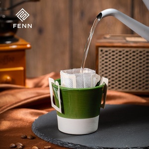 Fenn Biểu Tượng Tùy Chỉnh Retro 115Ml 170Ml 270Ml Không Có Tay Cầm <span class=keywords><strong>Matte</strong></span> Màu Xanh Lá Cây Gốm Espresso Cốc <span class=keywords><strong>Mini</strong></span> Saudi Arabic Cốc Cà Phê - Product Image 4