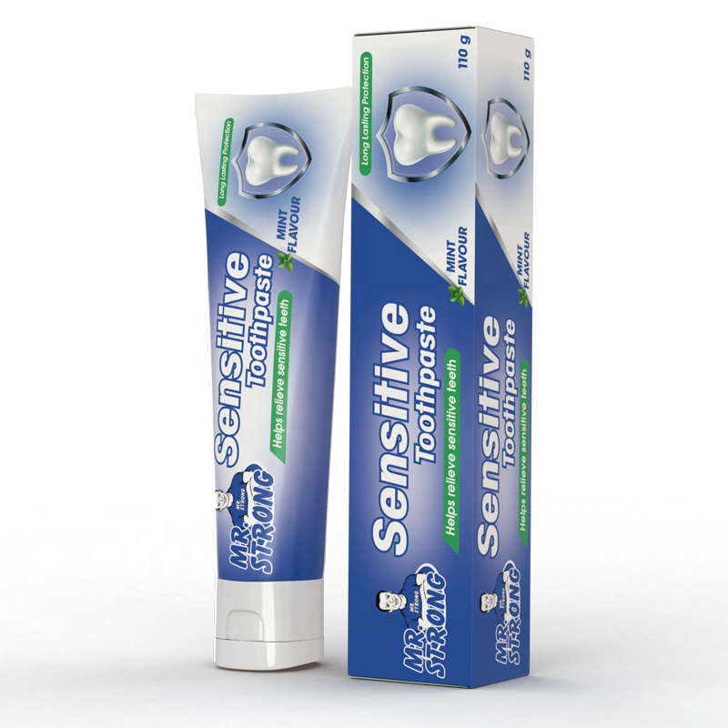 Чувствительная зубная паста для взрослых, частная торговая марка, формула OEM
