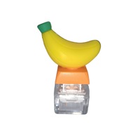 Novelty Fruit Keycap Keyboard Decompression Fidget Plastic Keychain Peach Press Button Taptap Clicker Keyring Schoolbag Charm