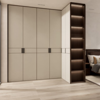 Armoire de chambre modulaire moderne sur mesure avec fonction suspendue - Projet Villa Appartement - Production en usine avec dessin personnalisé