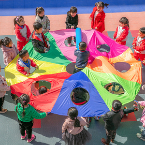 Jeux pour enfants Whac A Mole Rainbow Umbrella <span class=keywords><strong>Parachute</strong></span> Toy Kindergarten Outdoor Team Play Fun Sports Jeux Enfant 3 5 6 7 9 12 Ans - Product Image 5