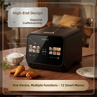 Cuisinière à riz automatique familiale 3L avec cuve intérieure en aluminium antiadhésive à double pulvérisation, fonction maintien au chaud, approvisionnement direct usine OEM