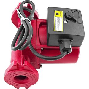 Bomba circuladora Xinghongjung de 1 HP, 230V, 1 pulgada de diámetro, con motor monofásico para sistemas de calefacción hidrónica. - Product Image 3