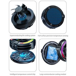 พัดลมระบายความร้อน SMONAMA TH06 แบบพลาสติกสำหรับอุปกรณ์อิเล็กทรอนิกส์ กำลังไฟ 15 วัตต์ ระบบ AI Magnetic Intelligent สำหรับแท็บเล็ตเกมมิ่ง ชนิด Type-C สำหรับ <span class=keywords><strong>iPad</strong></span> - Product Image 5